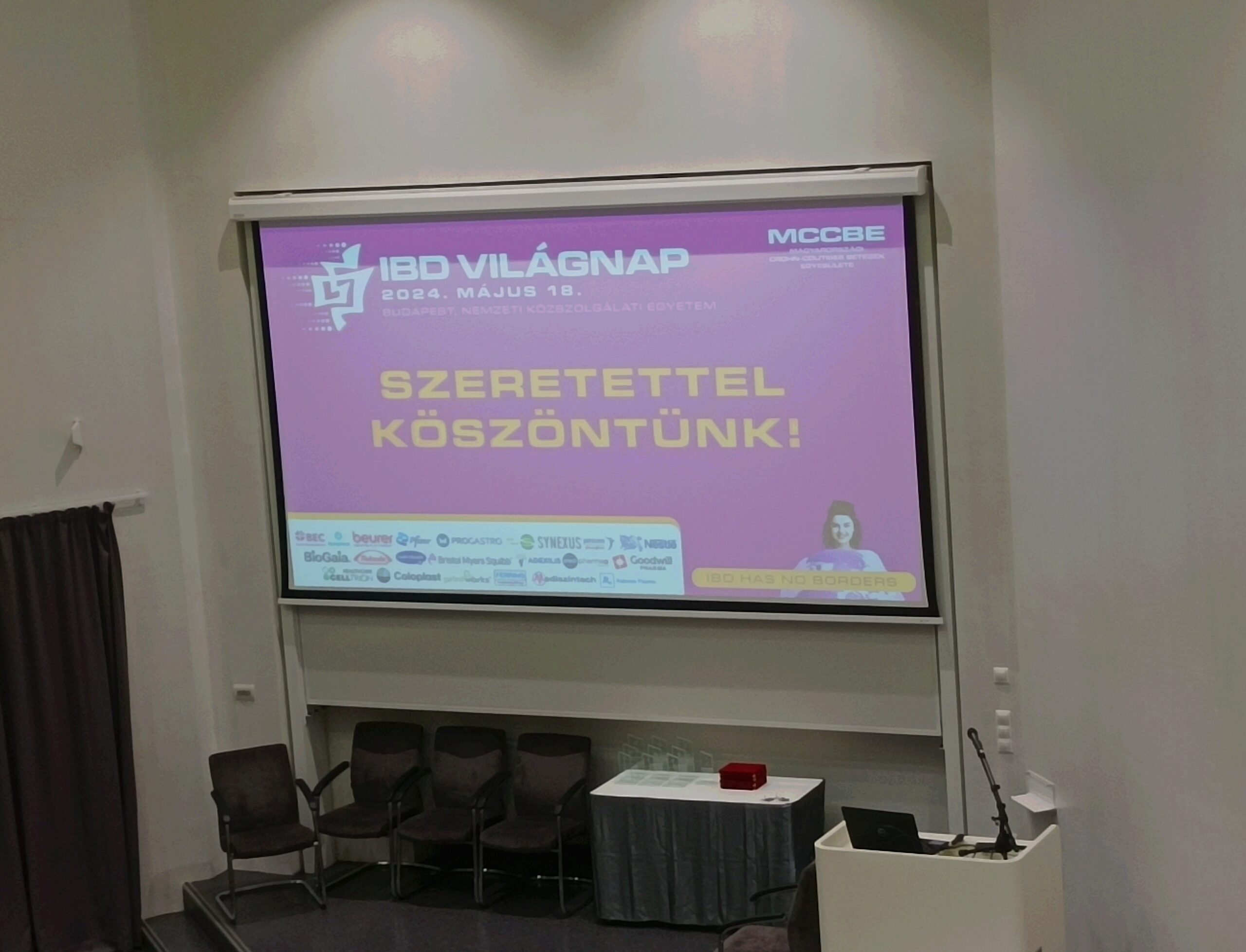 IBD Világnap 2024 beszámoló - "IBD has no borders"